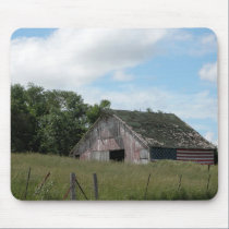 Flag Barn mousepads by toots1 Flag Barn mousepads