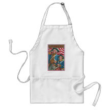 Flag Bearer and Drummer Boy Aprons