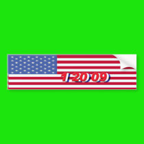 flag bumper sticker