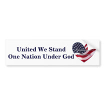 flag bumper sticker