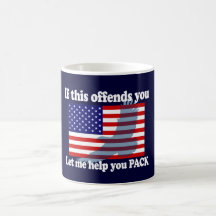 Flag & Eagle Patriot Mug