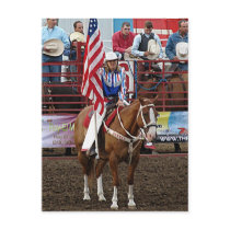 Flag Girl postcards by angelandspot Flag Girl postcards