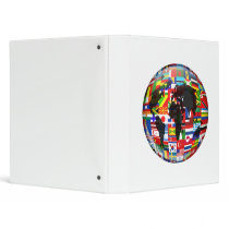 Flag Globe Binders