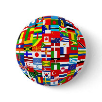 Flag Globe buttons by prawny Flag Globe buttons
