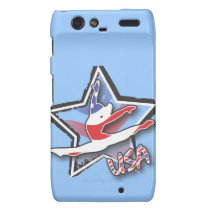 Flag Gymnast Droid RAZR Cover
