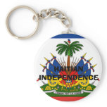 flag-Haiti-detail-lg, HAITIAN INDEPENDENCE Key Chains
