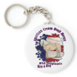 Flag Horse LOGO Keychains