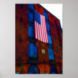 Flag in Brooklyn posters
