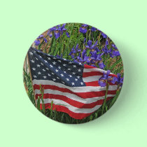 Flag in Iris's Button