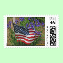 Flag in Iris's Postage Stamp