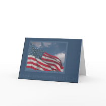 Flag in the Clouds/Congratulations on Becoming a U cards