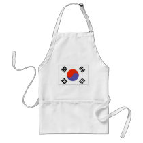 Flag Korea aprons
