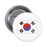 Flag Korea Pinback Button
