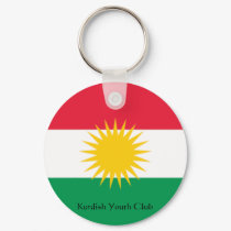 flag-kurdistan, Kurdish Youth Club keychains