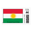 flag-kurdistan, Kurdish Youth Club postage
