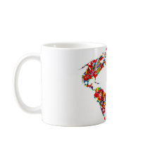 Flag Map Coffee Mug