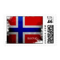 flag, Norge postage by vtromborg flag, Norge postage