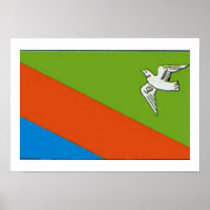 Flag of Прапор Горлівка Poster