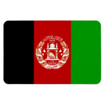 Flag of Afghanistan Vinyl Magnet