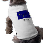 Flag of Alaska Doggie T Shirt