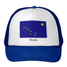 Flag of Alaska Mesh Hat