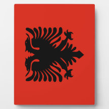 Flag of Albania Display Plaques