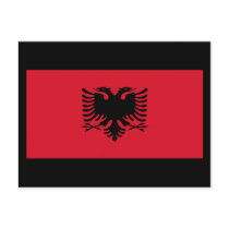 Flag of Albania Postcard