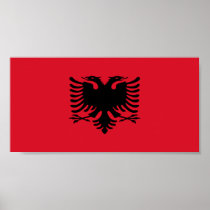 Flag of Albania Poster