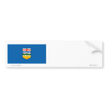Flag of Alberta, Canada Bumper Sticker