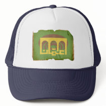 Flag of Amman, Jordan Trucker Hats