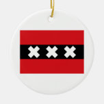 Flag of Amsterdam Ornaments