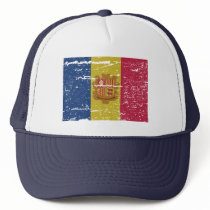 FLAG OF ANDORA TRUCKER HAT