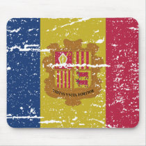 FLAG OF ANDORA MOUSEPADS