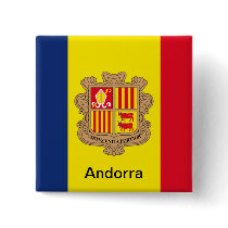 Flag of Andorra Buttons