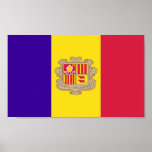 Flag of Andorra Posters