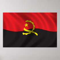 Flag of Angola Posters