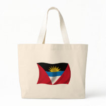 Flag of Antigua and Barbuda Tote Bags