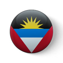 Flag of Antigua and Barbuda Pinback Buttons