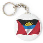 Flag of Antigua and Barbuda Keychains
