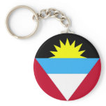 Flag of Antigua and Barbuda Keychain