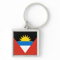 Flag of Antigua and Barbuda Keychain