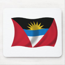 Flag of Antigua and Barbuda Mousepad