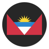 Flag of Antigua and Barbuda stickers by repofcountries Flag of Antigua and Barbuda stickers