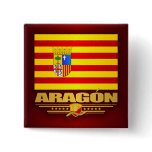 Flag of Aragon Pinback Button
