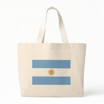 Flag of Argentina Tote Bag