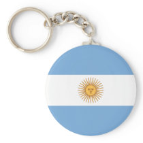 Flag of Argentina Keychain