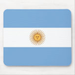 Flag of Argentina Mouse Pads