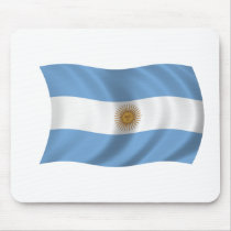 Flag of Argentina Mouse Pad