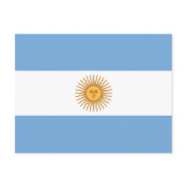 Flag of Argentina Post Card