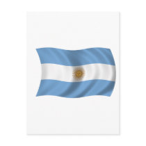Flag of Argentina Post Card